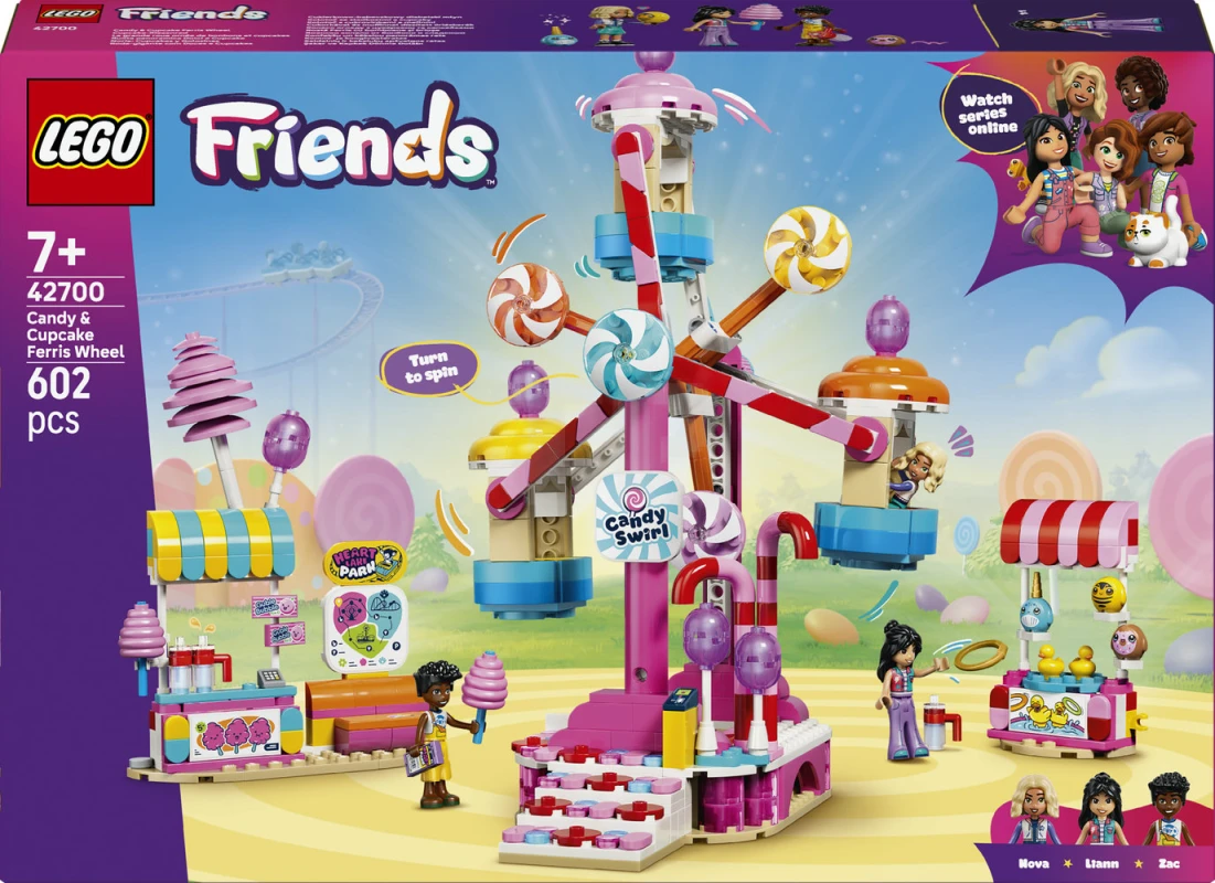 LEGO&reg; 42700 Candy & Cupcake Ferris Wheel