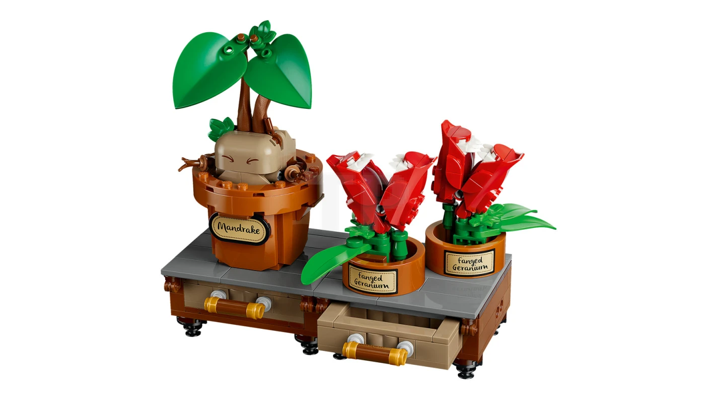 LEGO&reg; 76474 Les plantes du cours de botanique de Poudlard