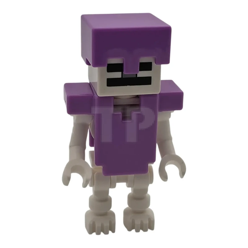 LEGO&reg; min253 Squelette, Minecraft - Armure et casque lavande moyen