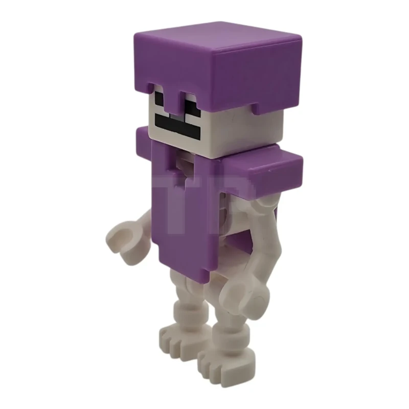 LEGO&reg; min253 Squelette, Minecraft - Armure et casque lavande moyen