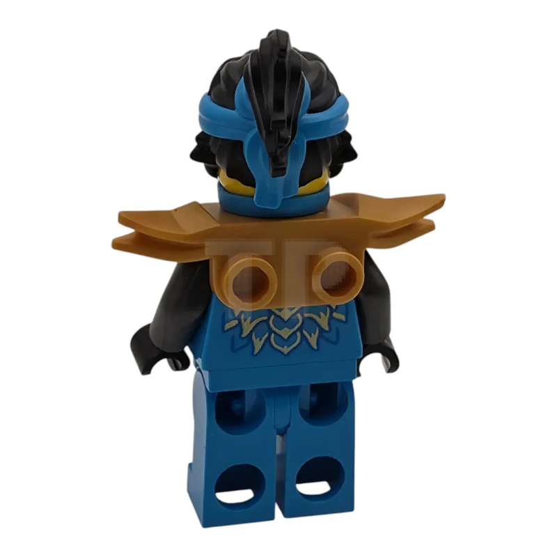 LEGO&reg; njo1036 Nya - Dragons Rising, tunica con testa di drago, capelli, armatura a spalla larga in oro perlato