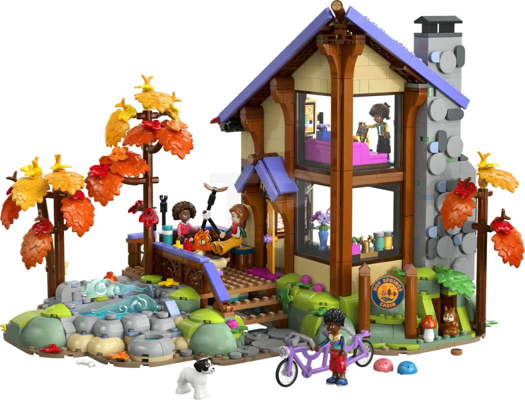LEGO&reg; 42705 Cozy Fall Forest Cabin