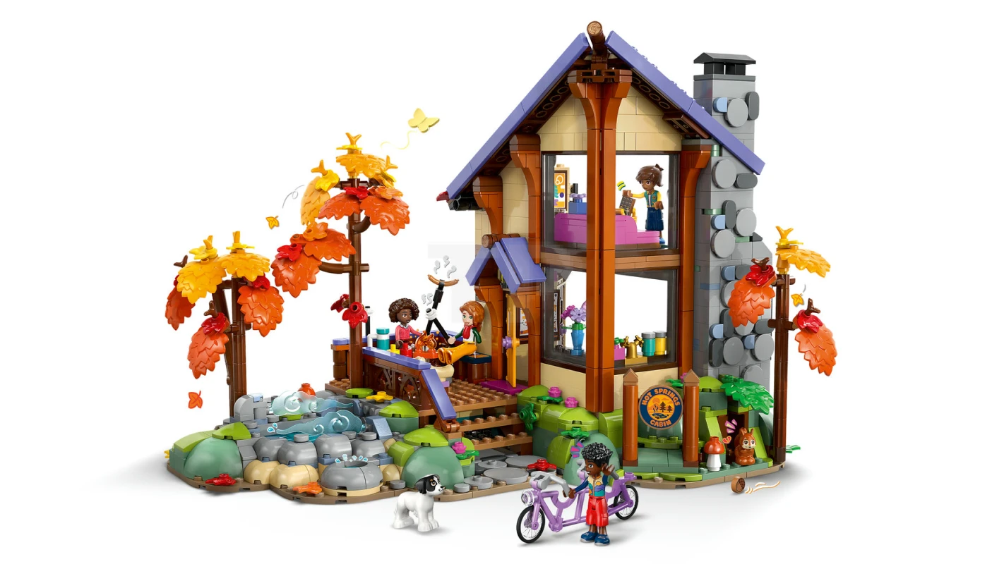 LEGO&reg; 42705 Cozy Fall Forest Cabin