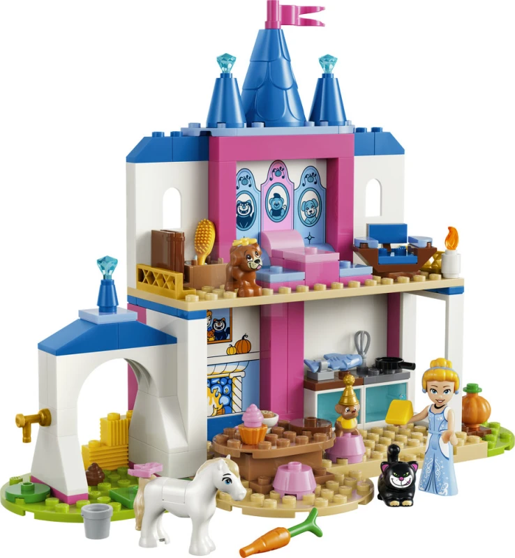 LEGO&reg; 43283 Cinderella Animal Friends Castle