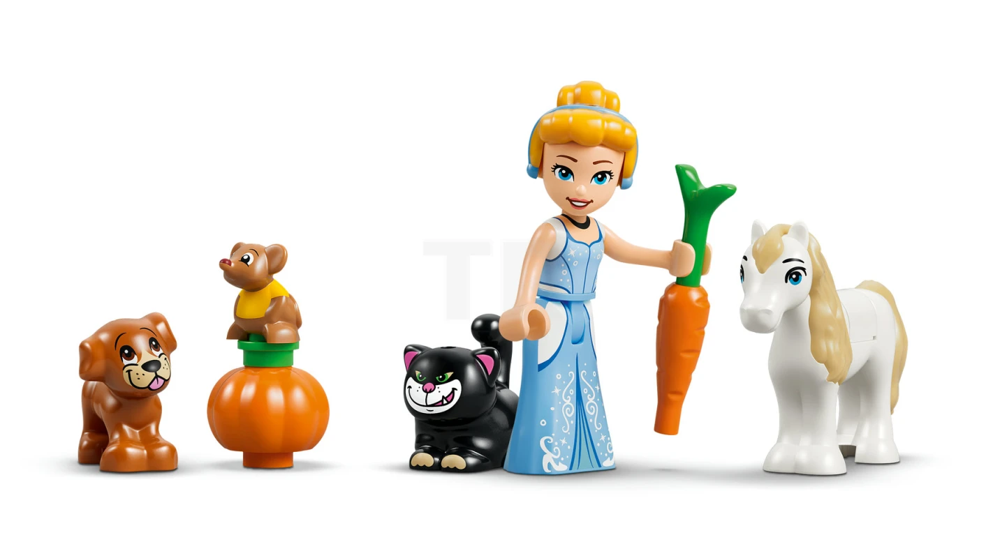 LEGO&reg; 43283 Cinderella Animal Friends Castle