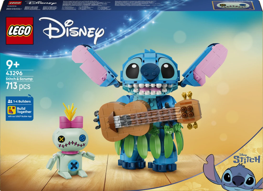 LEGO&reg; 43296 Stitch & Scrump