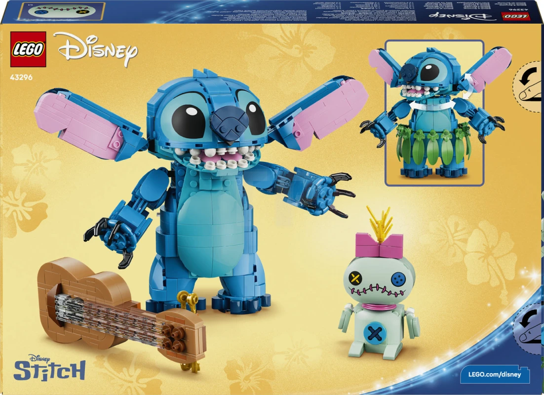 LEGO&reg; 43296 Stitch & Scrump