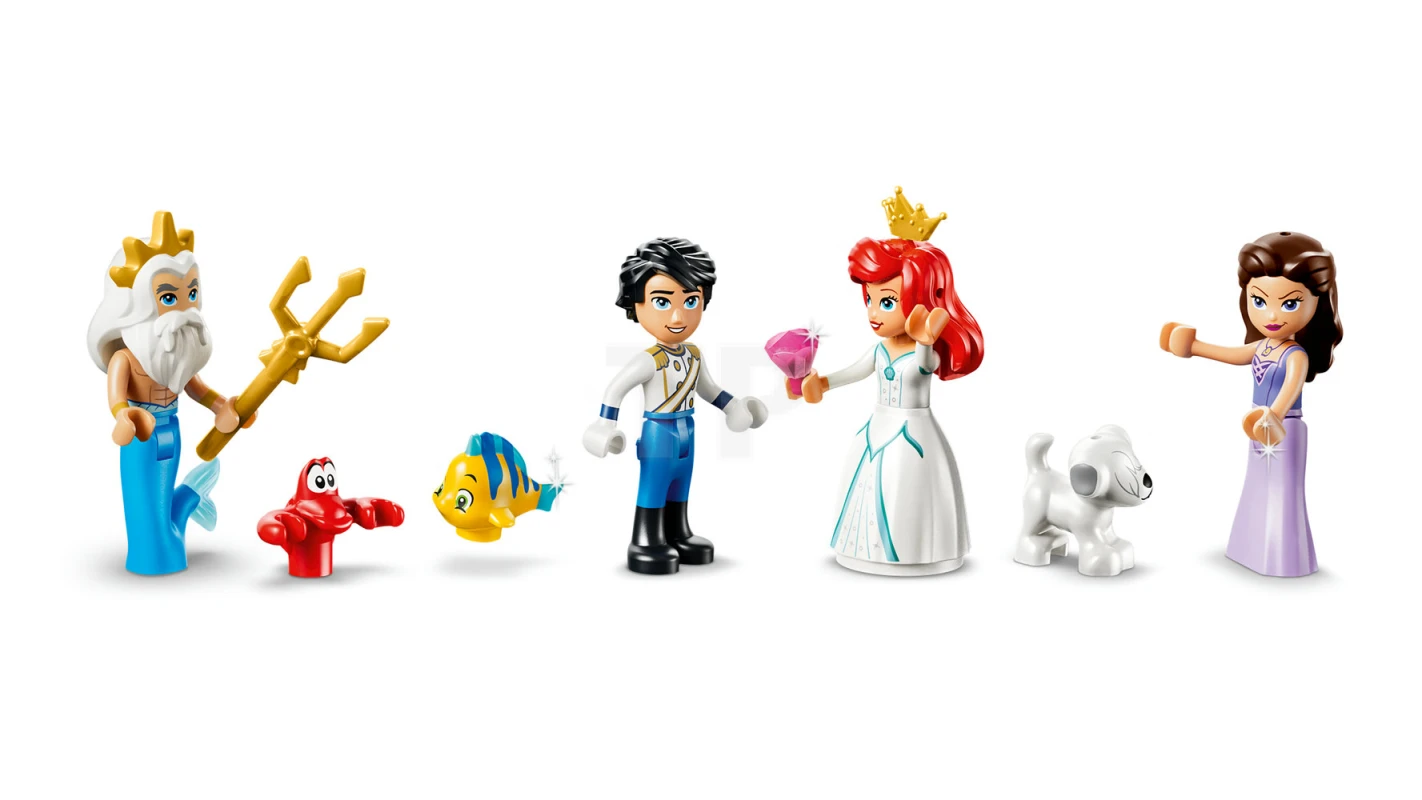LEGO&reg; 43299 Ariel's Royal Wedding Boat