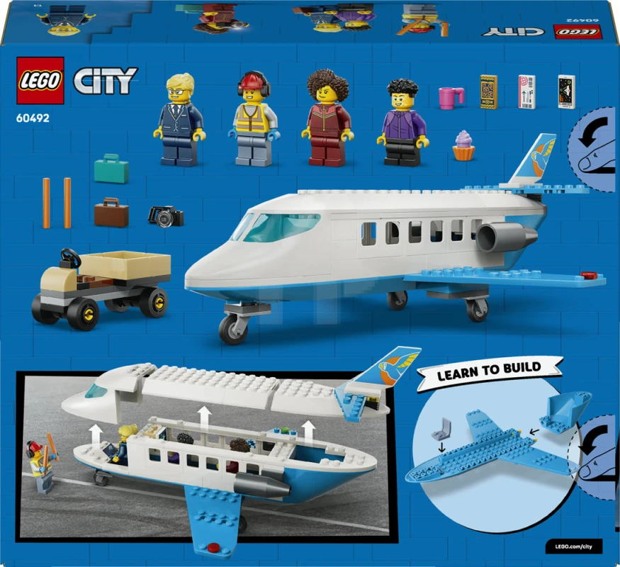 LEGO&reg; 60492 Passenger Jet