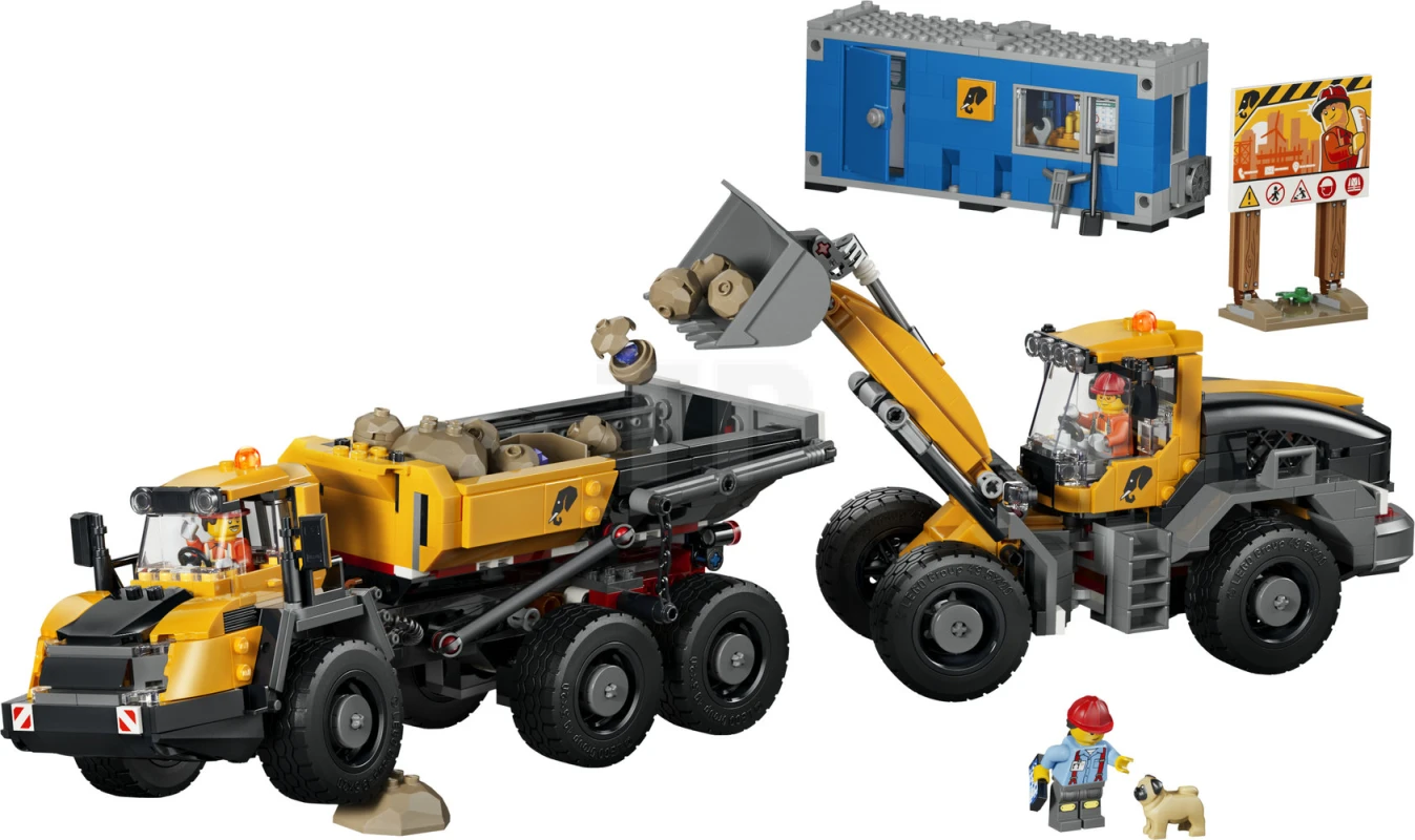 LEGO&reg; 60494 Dump Truck & Front End Loader