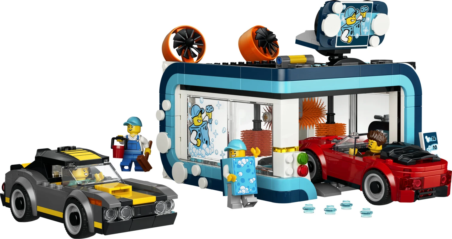 LEGO&reg; 60497 Drive-Through Car Wash
