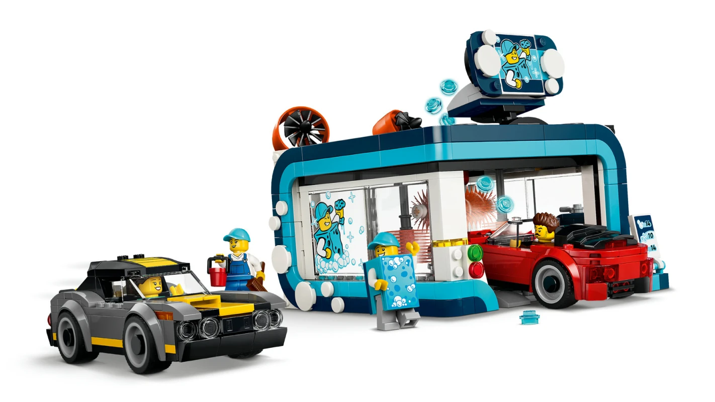 LEGO&reg; 60497 Drive-Through Car Wash