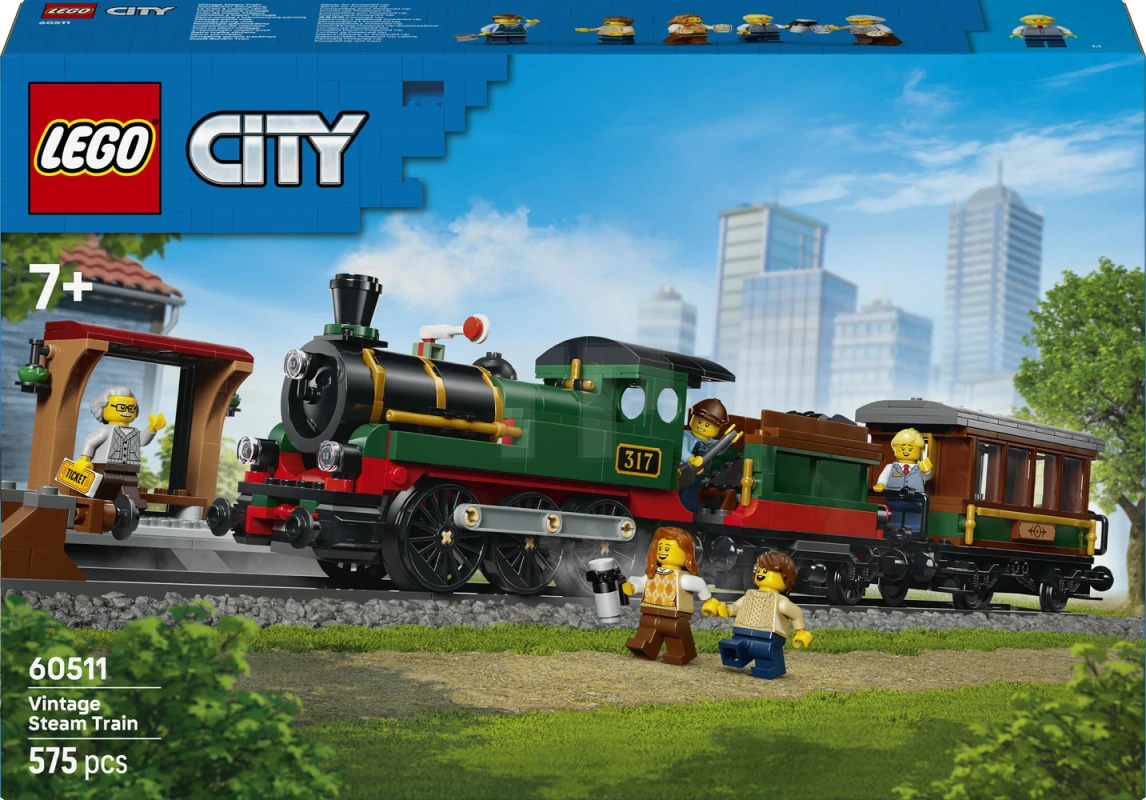 LEGO&reg; 60511 Vintage Steam Train