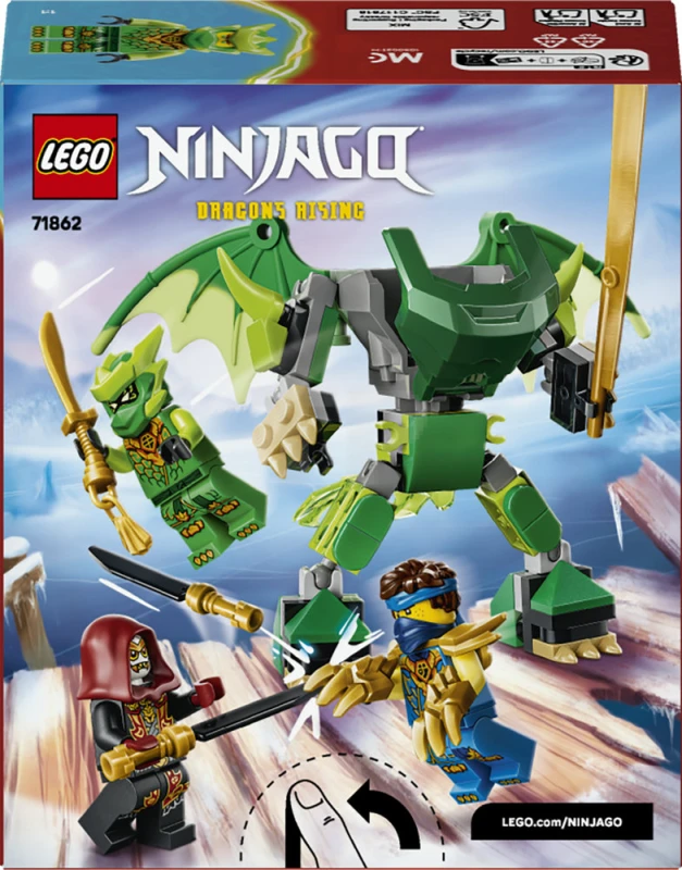 LEGO&reg; 71862 Lloyd's Dragon Mech Battle Pack