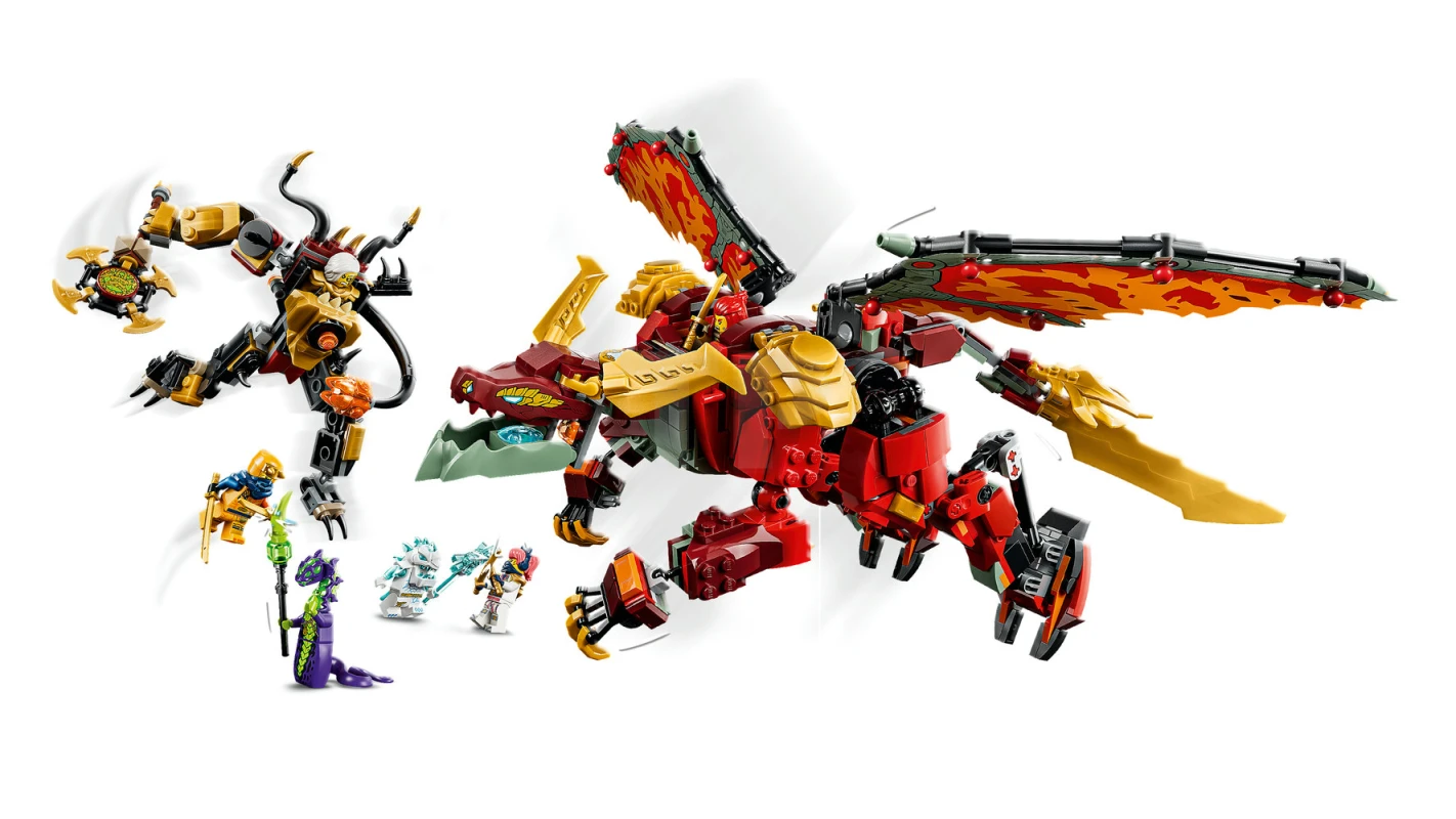 LEGO&reg; 71868 Wyldfyre's transformerende drakenmecha