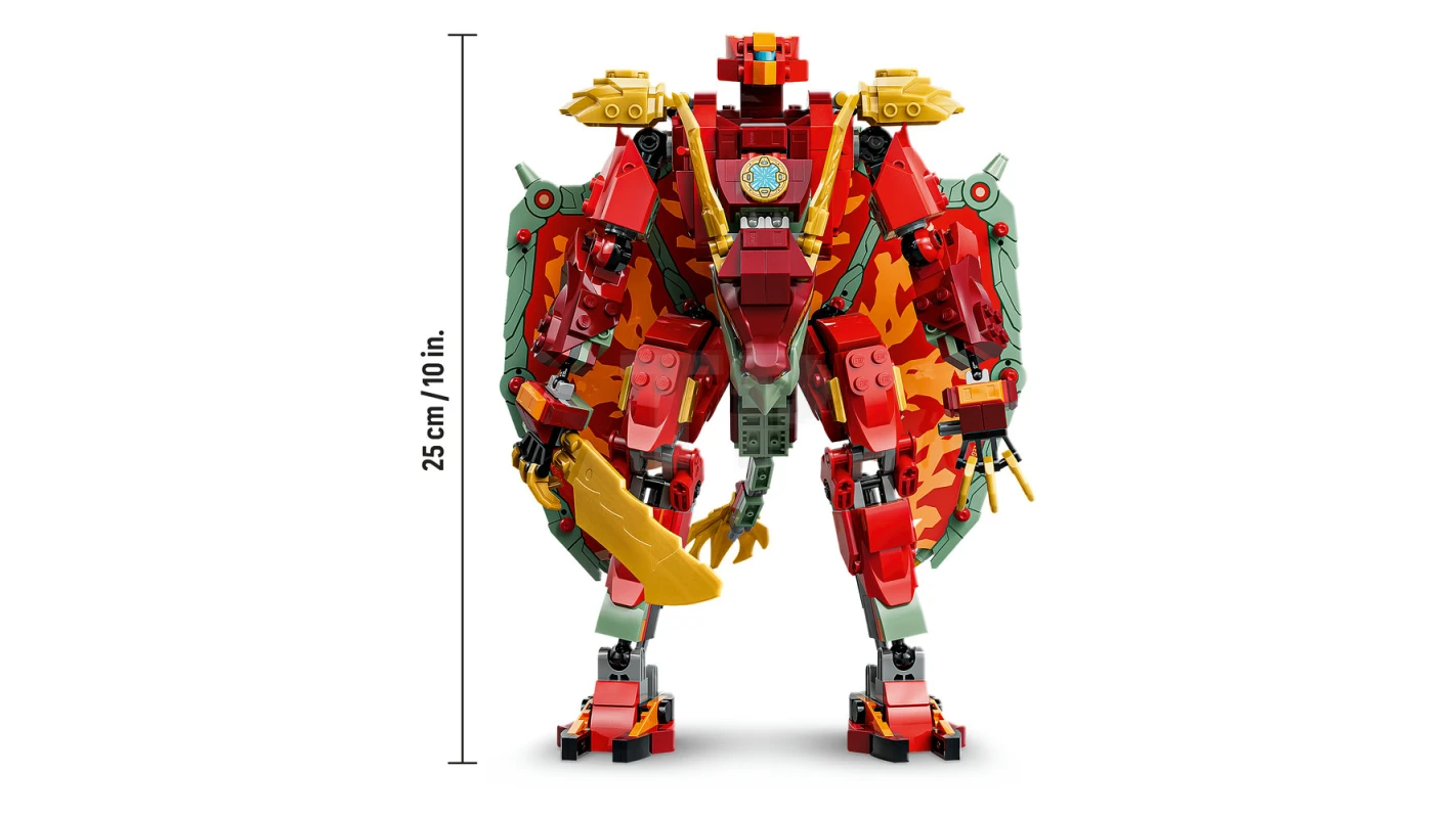 LEGO&reg; 71868 Wyldfyre's transformerende drakenmecha