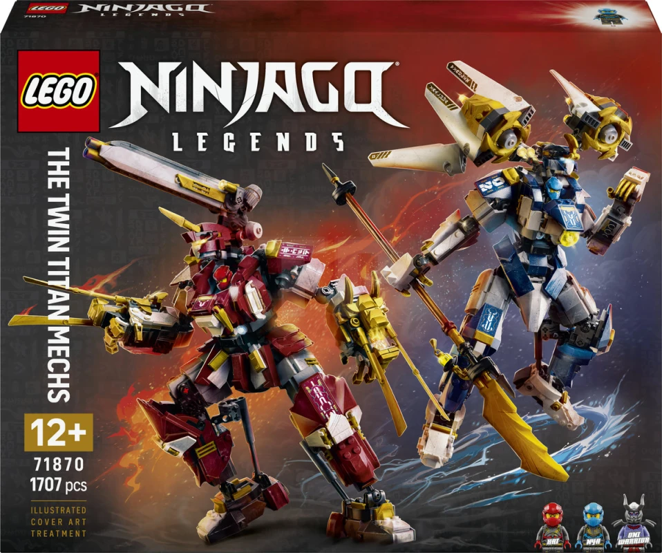 LEGO&reg; 71870 The Twin Titan Mechs