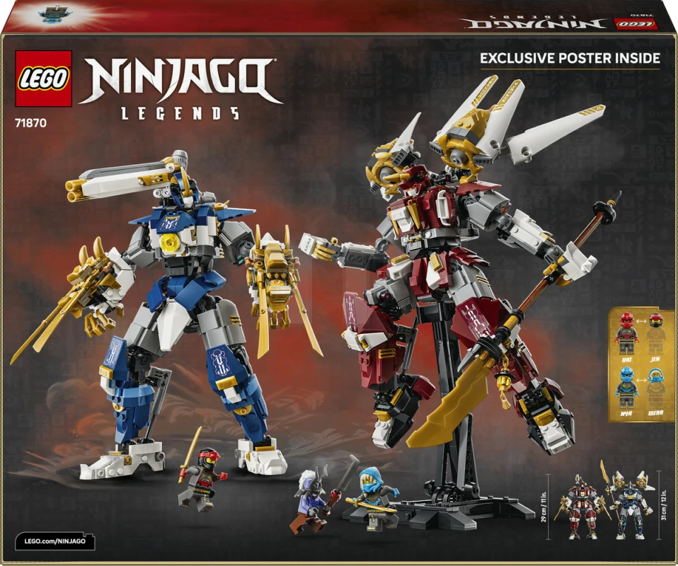 LEGO&reg; 71870 The Twin Titan Mechs