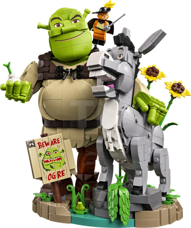 LEGO&reg; 72423 Shrek, Asno y Gato con Botas