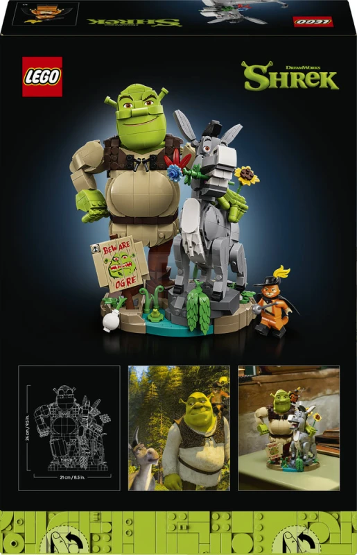 LEGO&reg; 72423 Shrek, Asno y Gato con Botas