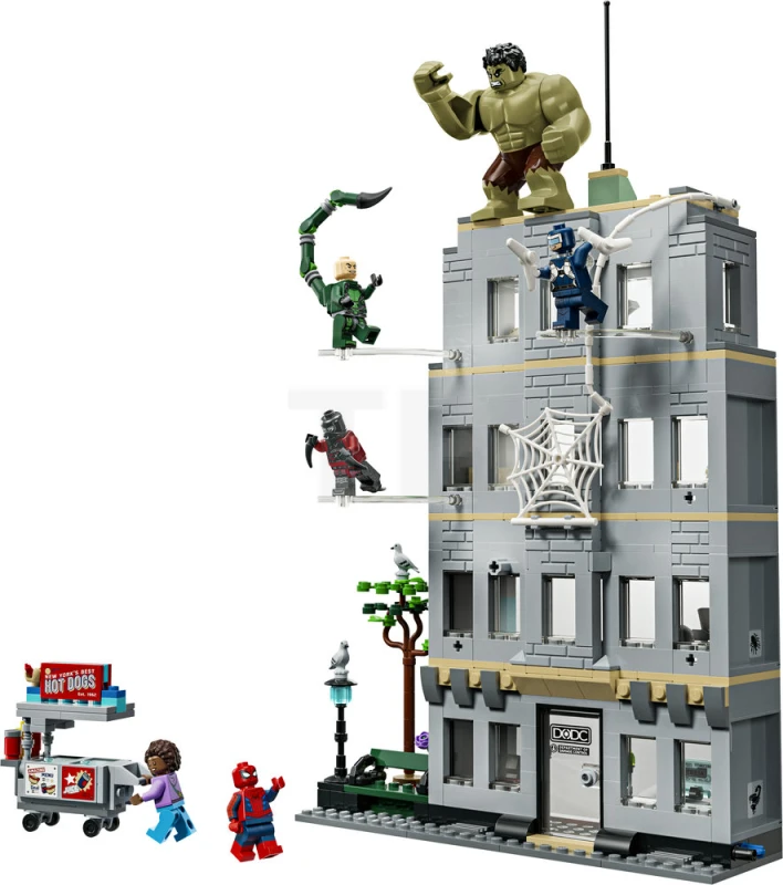 LEGO&reg; 76350 L'affrontement légendaire entre Spider-Man et Hulk