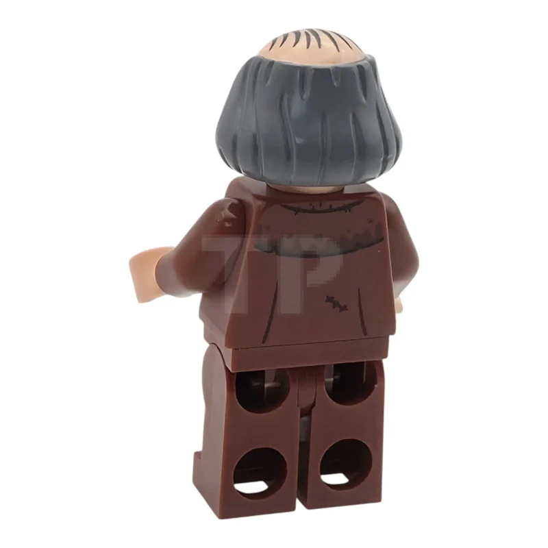 LEGO&reg; hp478 Argus Filch - Bald on Top, Reddish Brown Jacket, Plain Legs