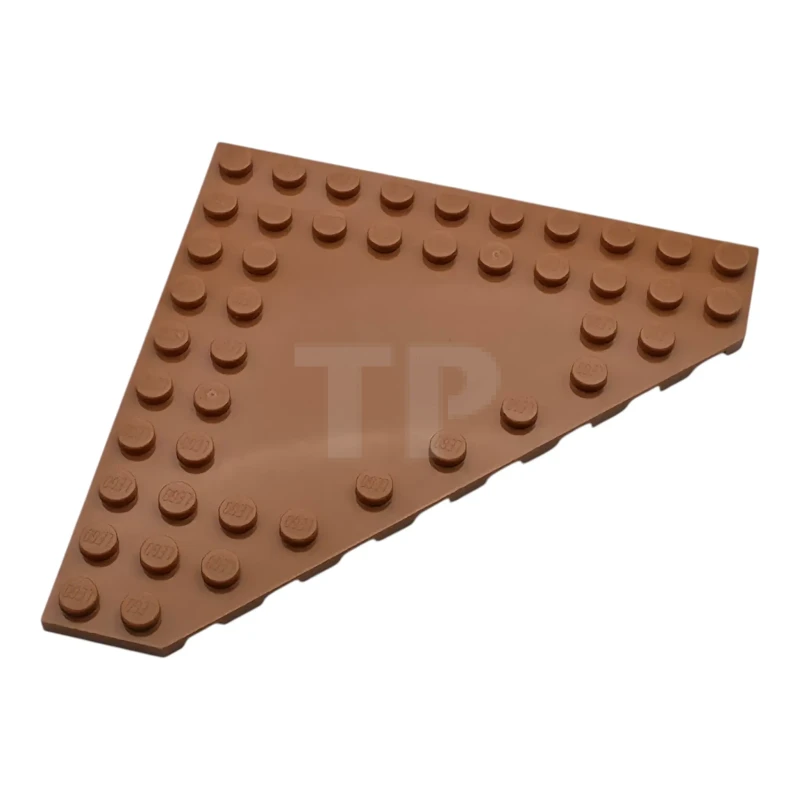 LEGO&reg; 6492631 - 92584 - Plate 10 x 10 Cut Corner with no Studs in Center