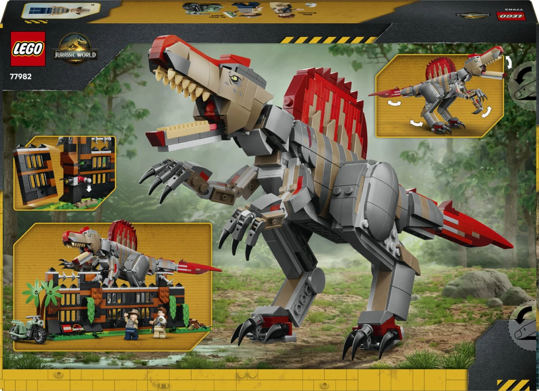 LEGO&reg; 77982 Fuga dal dinosauro Spinosauro