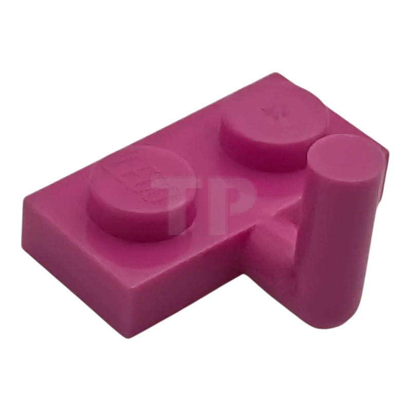 LEGO&reg; 6555322 - 4623b - Plate, Modified 1 x 2 with Arm Up (Horizontal Arm Length 5mm)