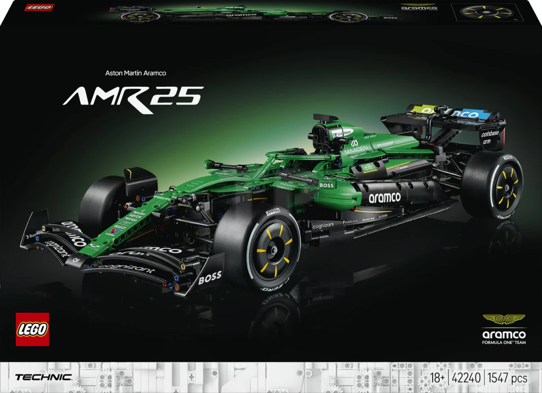 LEGO&reg; 42240 Aston Martin Aramco AMR25 F1® auto