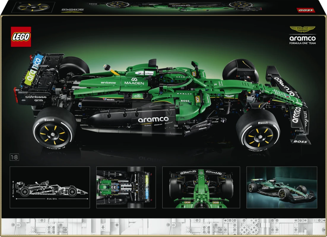 LEGO&reg; 42240 Aston Martin Aramco AMR25 F1® auto
