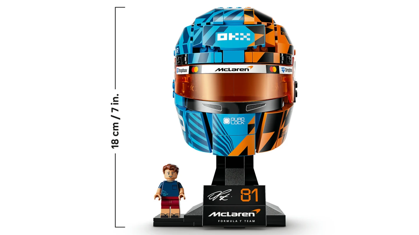 LEGO&reg; 43017 McLaren Mastercard F1® Team Casque d’Oscar Piastri