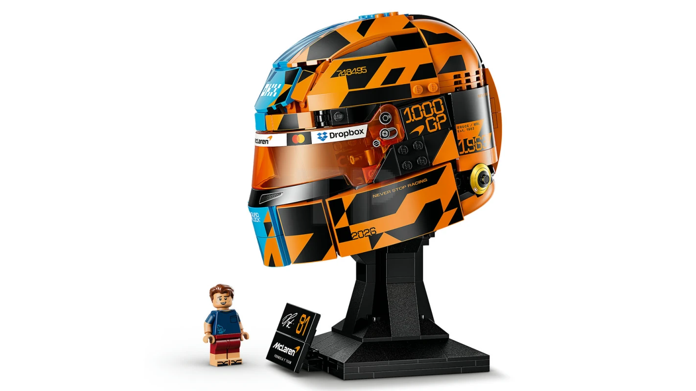 LEGO&reg; 43017 McLaren Mastercard F1® Team Casque d’Oscar Piastri
