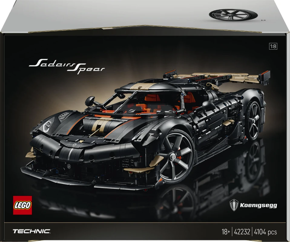 LEGO&reg; 42232 Hypercar Koenigsegg Sadair's Spear