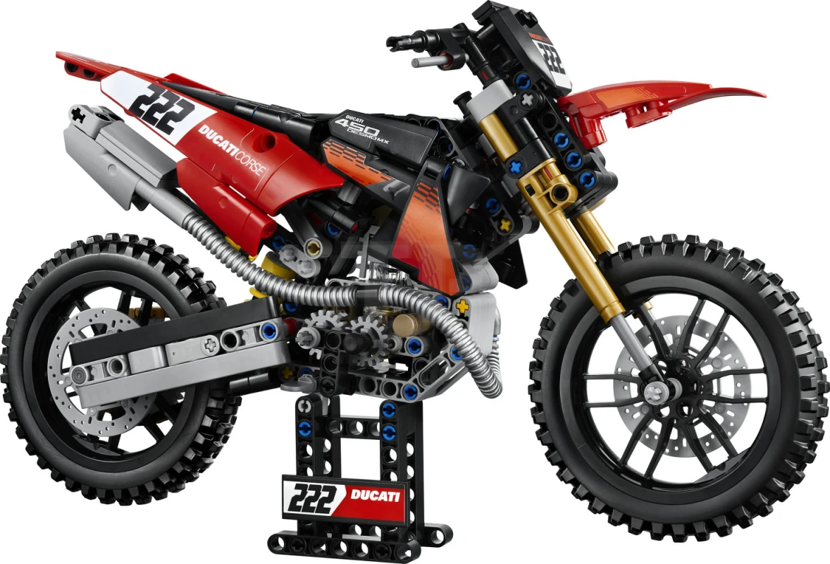 LEGO&reg; 42238 Ducati Desmo450 MX Factory Motorcycle