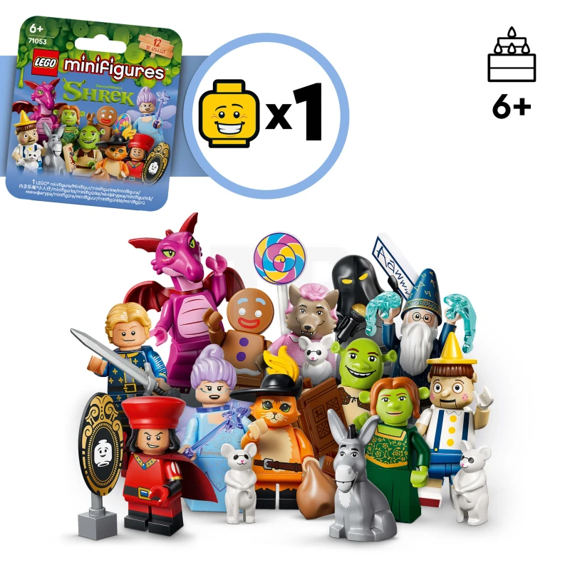 LEGO&reg; 71053 Shrek Series Minifigures Surprise Box