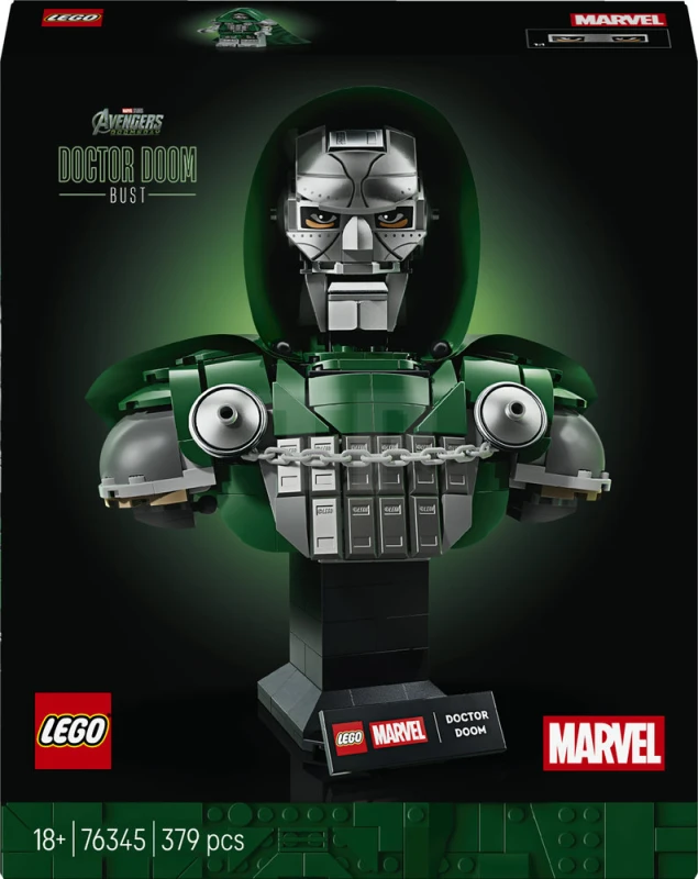 LEGO&reg; 76345 Doctor Doom Bust