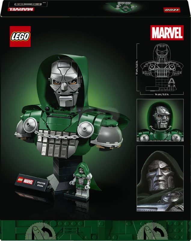 LEGO&reg; 76345 Doctor Doom Büste