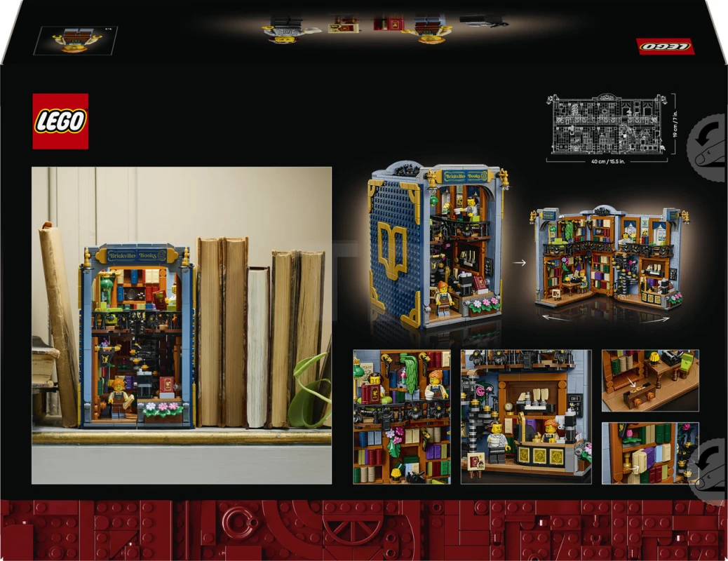 LEGO&reg; 11379 Bookstore: Book Nook