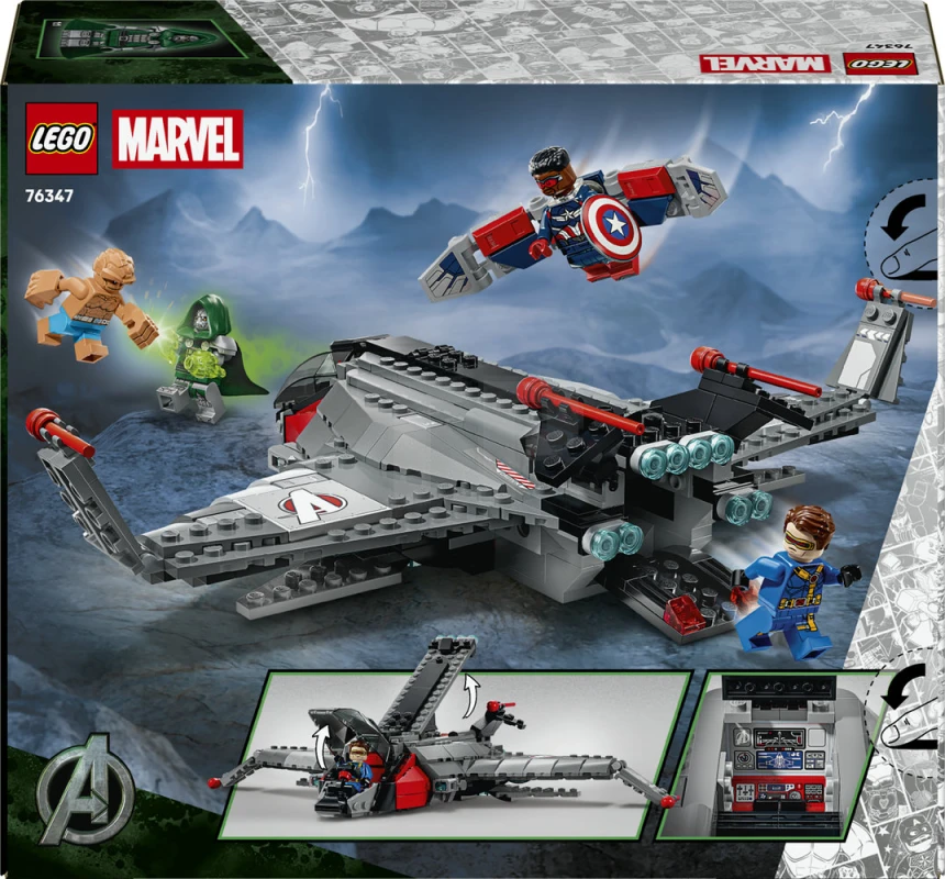 LEGO&reg; 76347 Avengers: Doomsday Quinjet