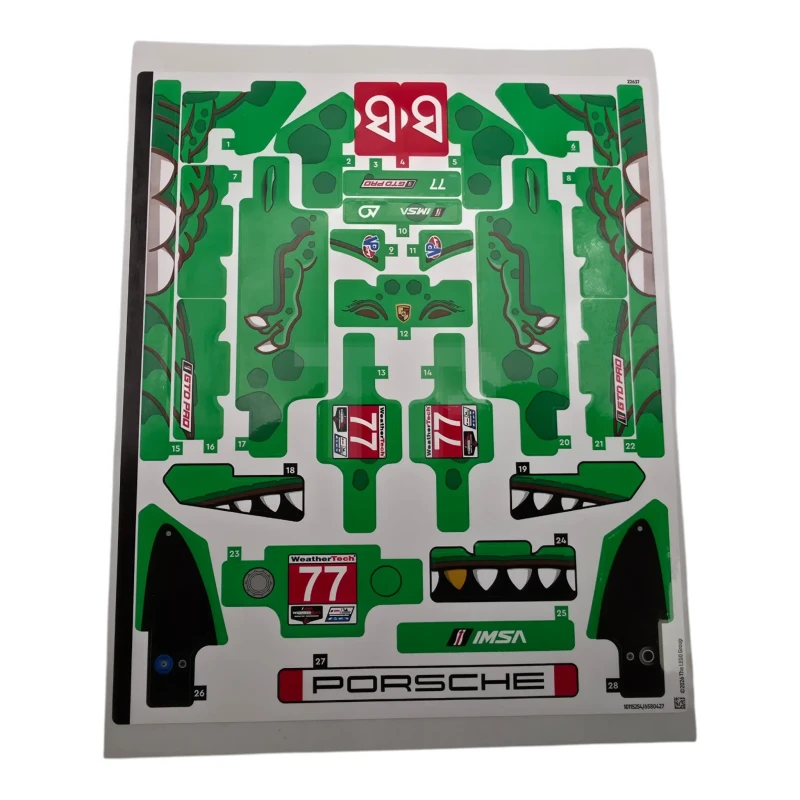 LEGO&reg; 6580427 - Aufkleberbogen für Set 42224, Blatt 1 - (10115254/6580427)