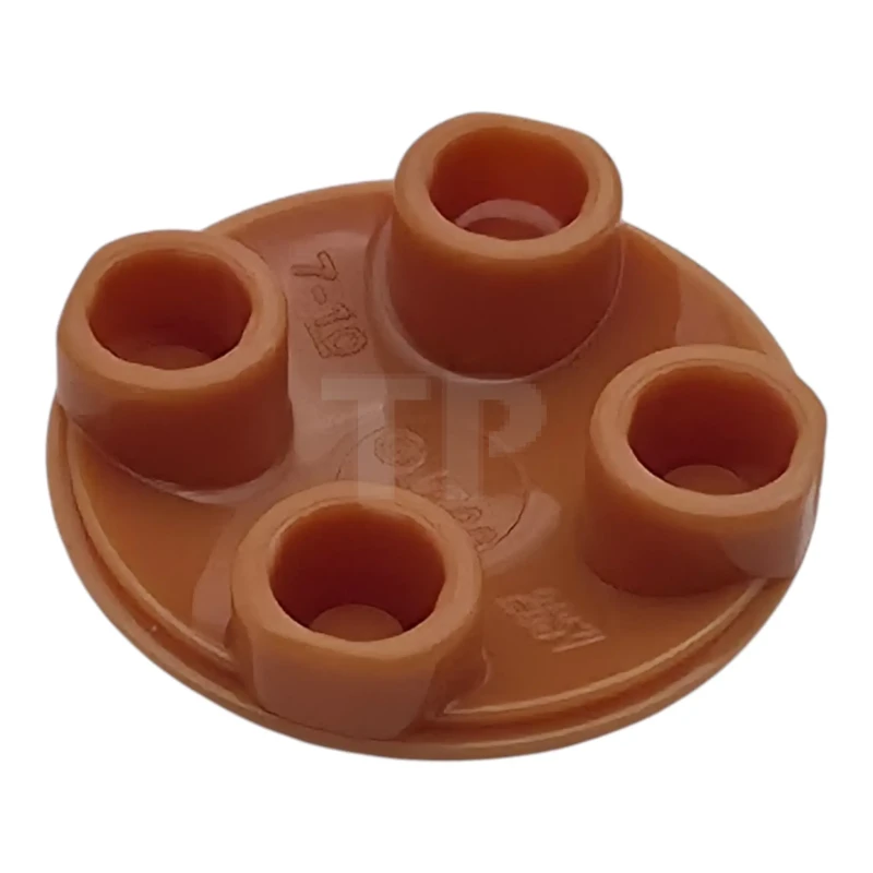 LEGO&reg;  - 2654 - Plate 2 x 2 Round with Convex Bottom