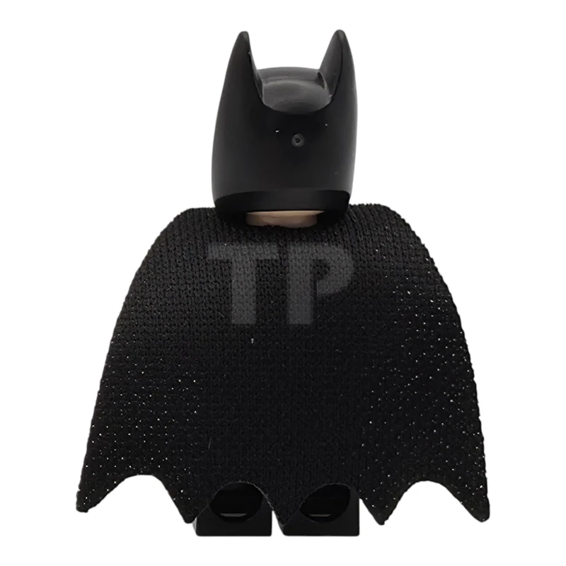 LEGO&reg; sh1121 Batman - Dark Bluish Gray Suit, Cowl with White Eyes, Black Boots