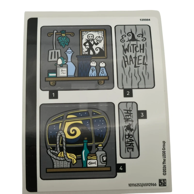 LEGO&reg;  - Sticker Sheet for Set 43288 - (10116253/6592966)