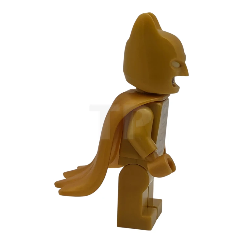 LEGO&reg; sh1124 Batman - Traje Dorado Perlado, Capa de Goma Flexible