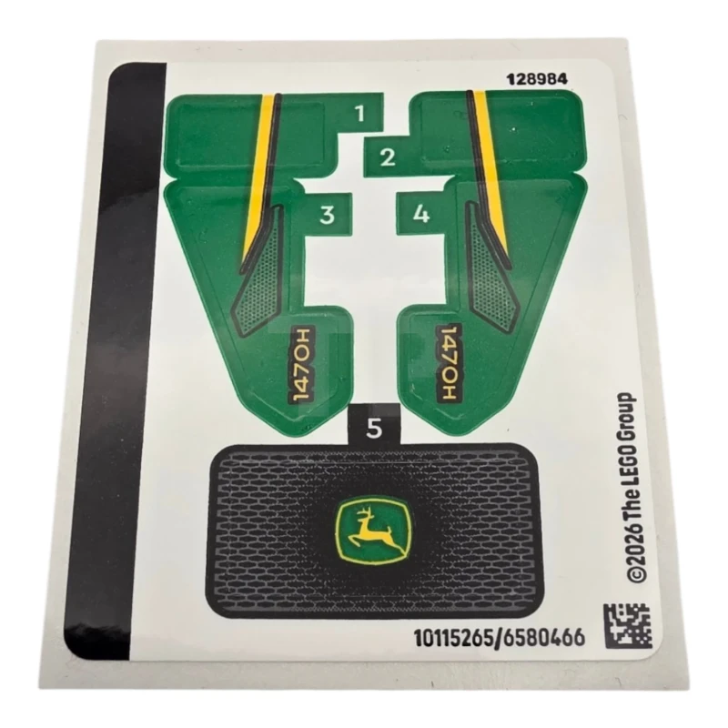 LEGO&reg; 6580466 - Aufkleber für Set 42218