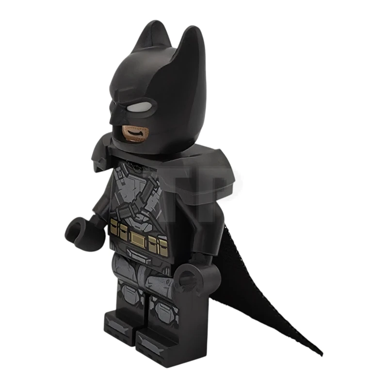 LEGO&reg; sh1122 Batman - Perlgraue Rüstung, Kutte mit weißen Augen, schwammiger Umhang