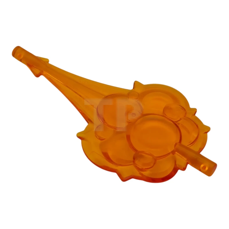 LEGO&reg;  - 6958 - Wave Rounded Straight Tapered with Bar Ends (Cloud / Wind Gusts / Smoke)