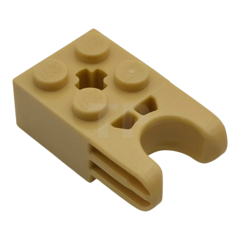 LEGO&reg; 6559239 - 67696 - Brick 2 x 2 with Ball Socket and Axle Hole