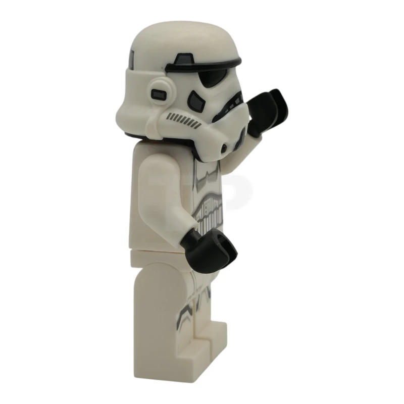 LEGO&reg; sw1463 Imperial Stormtrooper - Male, Dual Molded Helmet with Light Bluish Gray Panels on Back, Shoulder Belts, Medium Tan Head
